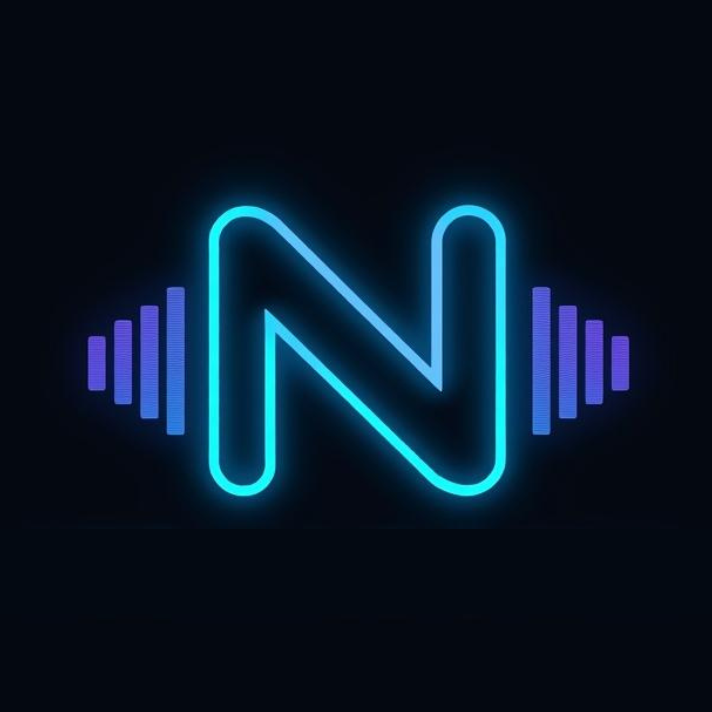 Neon Music EDM Logo
